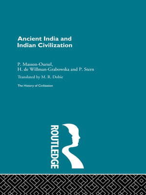 cover image of Ancient India and Indian Civilization